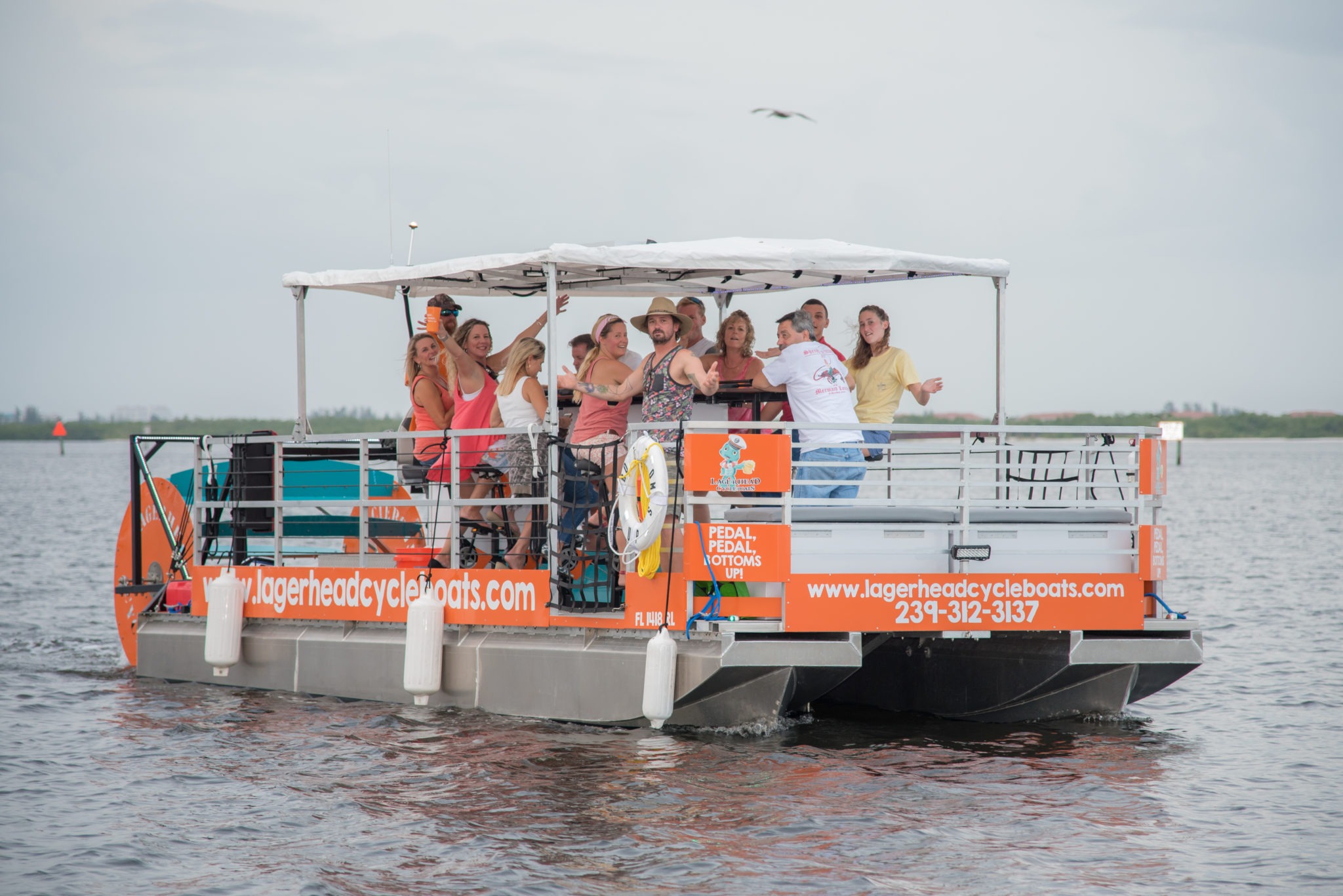 Ft. Myers Boat Rental - Lagerhead Cycleboats - The Ulimate Party Boat